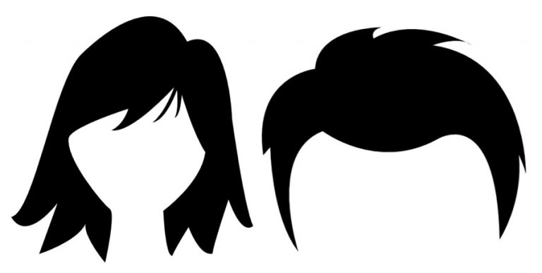 La tricología estudia el cabello de la mujer y el hombre.